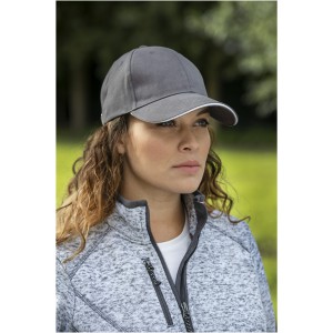 Darton 6 panel sandwich cap, Storm grey (Hats)