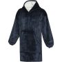 Denali GRS hoodie blanket, Dark blue