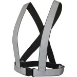 Desiree reflective safety harness and west, Solid black (12205390)