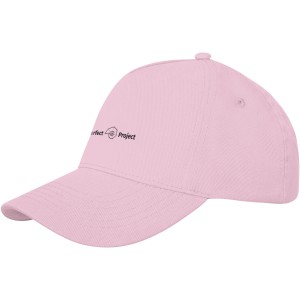 Doyle 5 panel cap, Light pink (Hats)