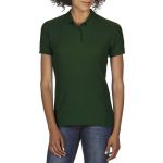 DRYBLEND<sup>®</sup> LADIES' DOUBLE PIQUÉ POLO, Forest Green (GIL75800FO)