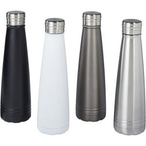 Duke 500 ml copper vacuum insulated sport bottle, White (Thermos)