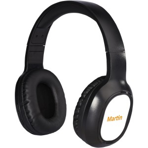 Riff wireless headphones with microphone, Solid black (Earphones, headphones)