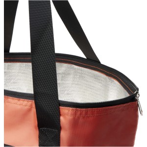 EcoFold RPET foldable tote cooler bag 15L, Brick (Cooler bags)