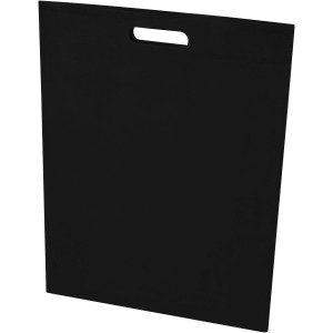 EcoSeal GRS recycled nonwoven tote bag 5L, Solid black