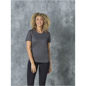 Elevate Kratos short sleeve women's cool fit t-shirt, Storm grey (T-shirt, mixed fiber, synthetic)