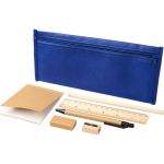 Enviro 7-piece eco pencil case set, Blue (21037004)
