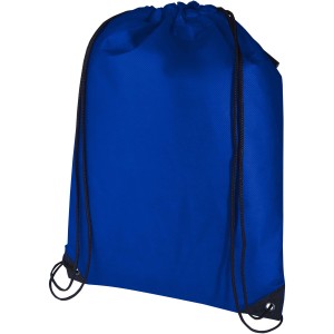 Evergreen GRS recycled non-woven drawstring bag 5L, Royal bl (Backpacks)