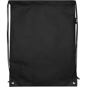 Evergreen GRS recycled non-woven drawstring bag 5L, Solid bl (Backpacks)