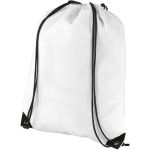 Evergreen non-woven drawstring backpack, White (11961900)