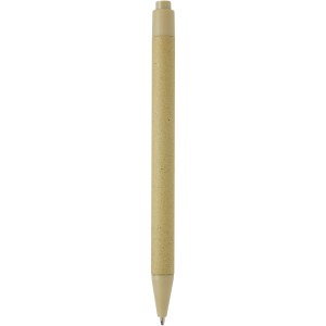 Fabianna crush paper ballpoint pen, Green (Wooden, bamboo, carton pen)