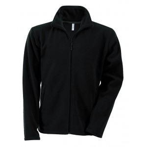 FALCO - FULL ZIP MICROFLEECE JACKET, Black (Polar pullovers)