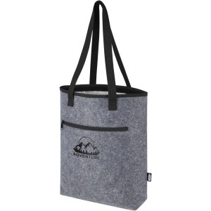 Felta GRS recycled felt cooler tote bag 12L, Grey (Cooler bags)