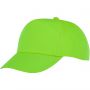 Feniks kids 5 panel cap, Apple Green