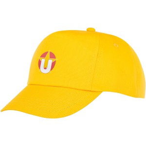 Feniks kids 5 panel cap, Yellow (Hats)