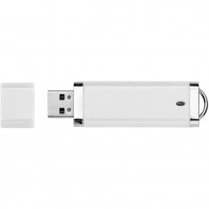 Flat USB, white, 4GB 