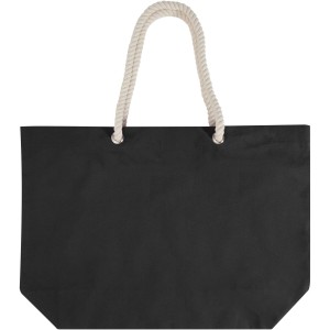 Florida 270 g/m2 GRS recycled beach tote bag 18L, Solid blac (Calendars)