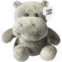 Plush hippo Geraldine, grey