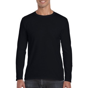 SOFTSTYLE<SUP><sup>®</sup></SUP> ADULT LONG SLEEVE T-SHIRT, Black