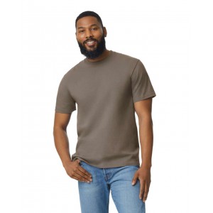 SOFTSTYLE<sup>®</sup> MIDWEIGHT ADULT T-SHIRT, Brown Savana