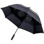 Polyester (210T) storm umbrella Debbie, black