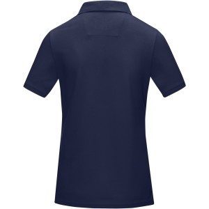 Graphite short sleeve women's  organic polo, Navy (Polo shirt, 90-100% cotton)