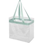 Hampton transparent tote bag, Mint, Transparent clear (12008914)