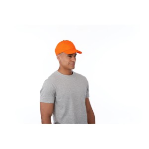 Ares 6 panel cap, Orange (Hats)
