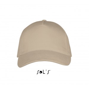 SOL'S LONG BEACH - 5 PANEL CAP, Beige (Hats)