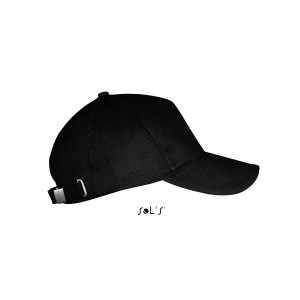 SOL'S LONG BEACH - 5 PANEL CAP, Black (Hats)