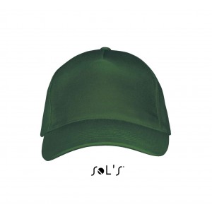 SOL'S LONG BEACH - 5 PANEL CAP, Bottle Green (Hats)