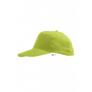 SOL'S SUNNY KIDS - FIVE PANELS CAP, Apple Green (Hats)