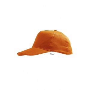 SOL'S SUNNY KIDS - FIVE PANELS CAP, Orange (Hats)