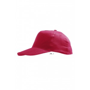 SOL'S SUNNY KIDS - FIVE PANELS CAP, Red (Hats)