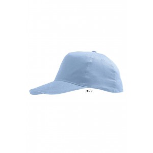 SOL'S SUNNY KIDS - FIVE PANELS CAP, Sky Blue (Hats)