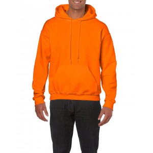 HEAVY BLEND(tm) ADULT HOODED SWEATSHIRT, S.Orange (Pullovers)