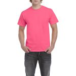HEAVY COTTON<sup>™</sup> ADULT T-SHIRT, Safety Pink (GI5000SFP)