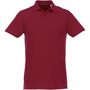 Helios mens polo, Burgundy, M (Polo shirt, 90-100% cotton)