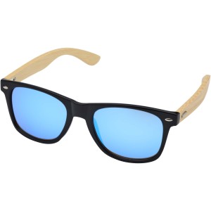 Hue sunglasses with bamboo temples, Blue, Natural