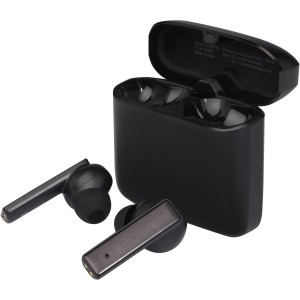 Hybrid premium True Wireless earbuds, Solid black (Earphones, headphones)