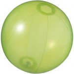 Ibiza transparent beach ball, Transparent green (10037002)
