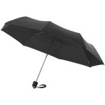 Ida 21.5" foldable umbrella, solid black (10905200)
