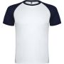 Indianapolis short sleeve kids sports t-shirt, White, Navy Blue