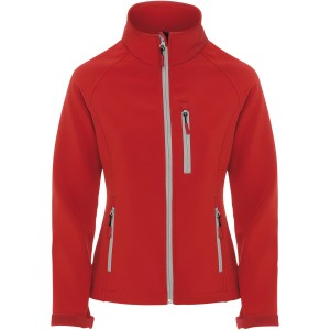 Antartida women's softshell jacket, Red (Jackets)