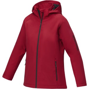 Notus women's padded softshell jacket, Red (Jackets)