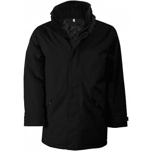 QUILTED PARKA, Black (Jackets)