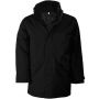 QUILTED PARKA, Black