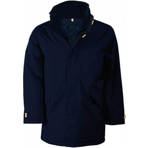 QUILTED PARKA, Navy (Jackets)