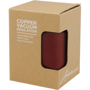 Jetta 180 ml copper vacuum insulated tumbler, Red (Glasses)