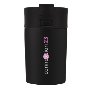 Jetta 180 ml copper vacuum insulated tumbler, Solid black (Glasses)